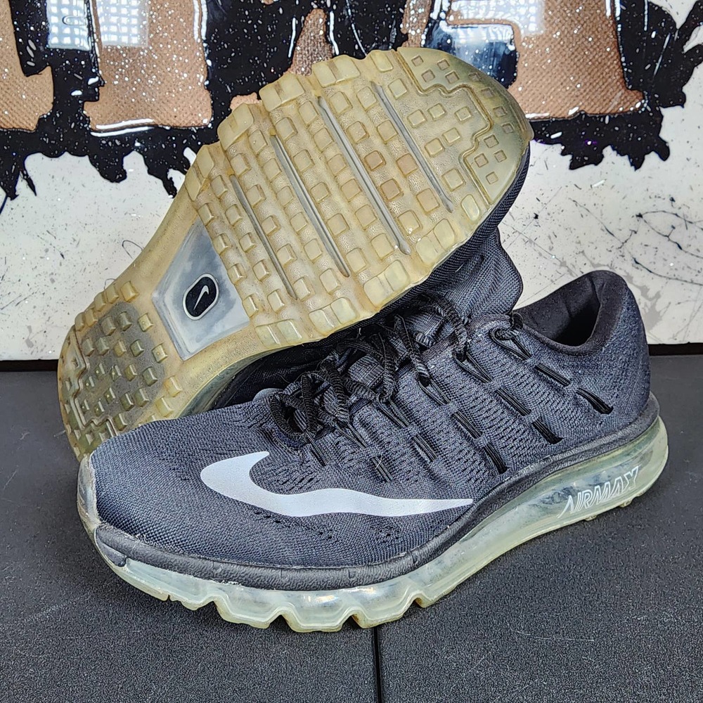 Men's Nike Air Max 2016 sz 8.5 Black 806771-001
